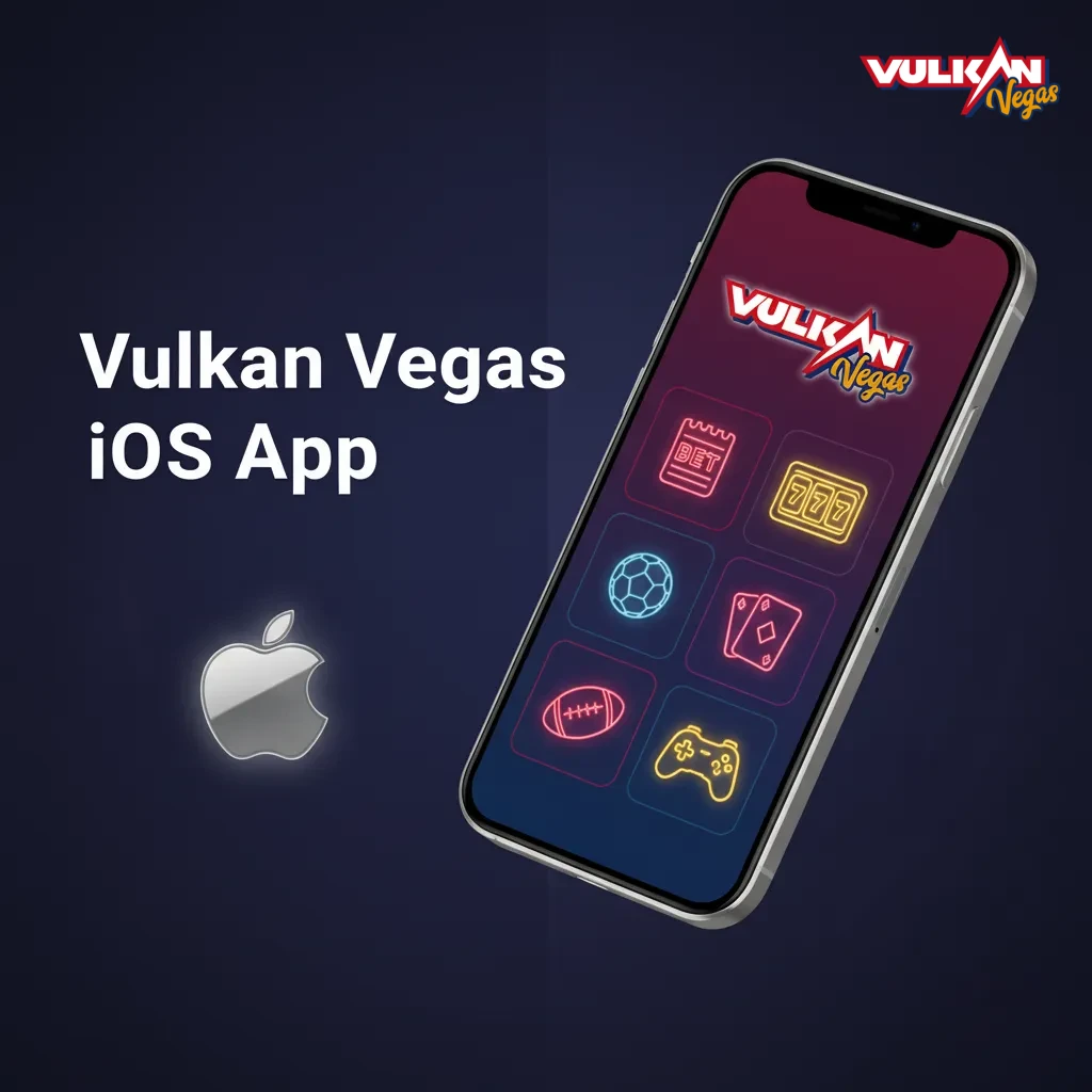 Vulkan Vegas iOS App auf iPhone und iPad; iOS 12+, 100 MB frei. Slots, Märkte und Kasse wie auf der Website.