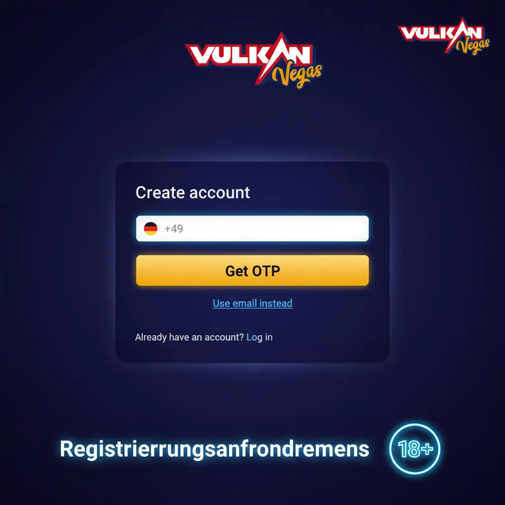 Registrierungsanforderungen: 18+, DE-Adresse, echte Daten, Verifizierung mit Ausweis, nur ein Konto, eigenes Zahlungsmittel.