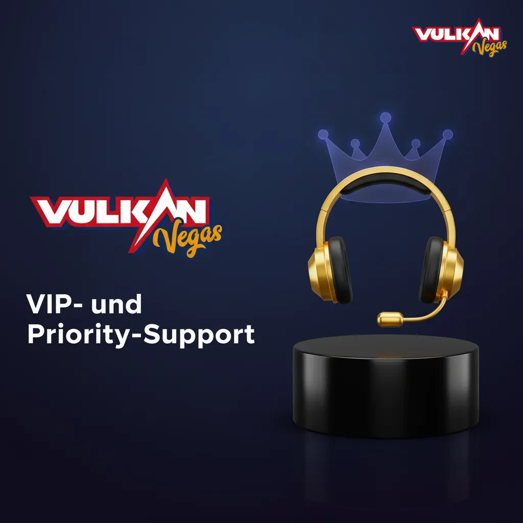 Goldenes VIP‑Abzeichen mit Headset und Stoppuhr: bevorzugter Support und kürzere Wartezeiten für aktive VIP‑Mitglieder.