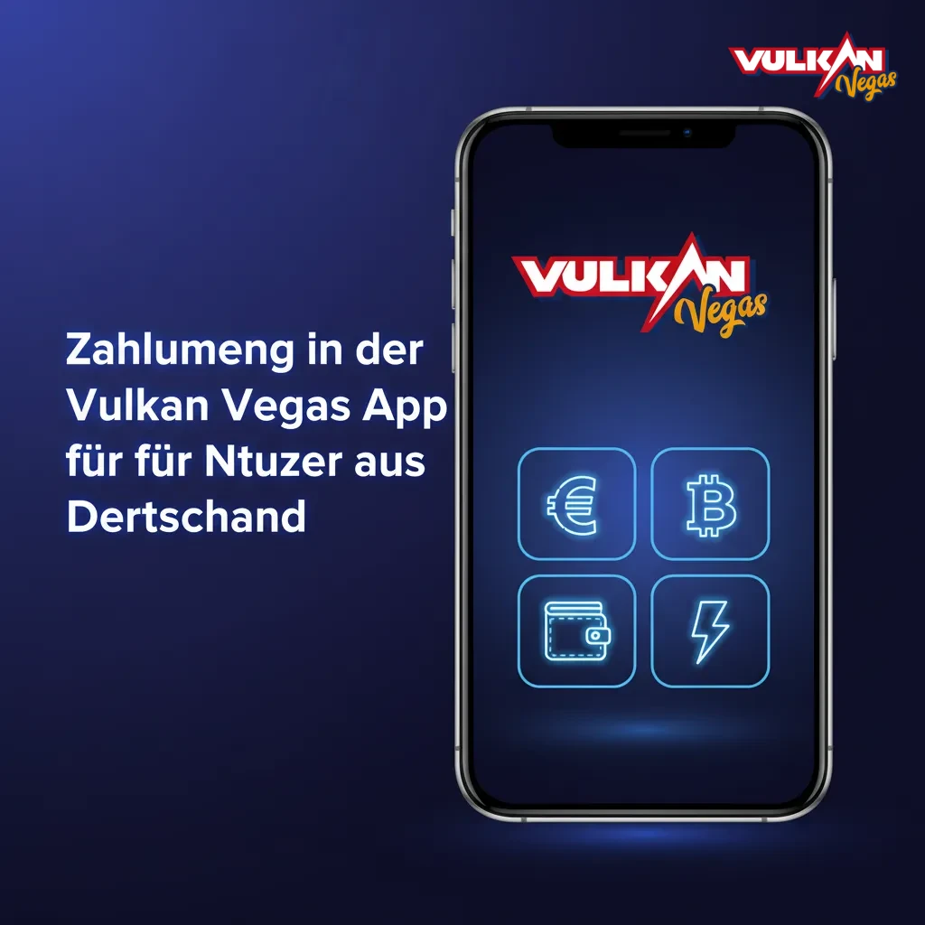 Vulkan Vegas App: Deutschland – Visa, MasterCard, Paysafecard, Sofort, Trustly; Einzahlungen sofort, Auszahlungen schnell.